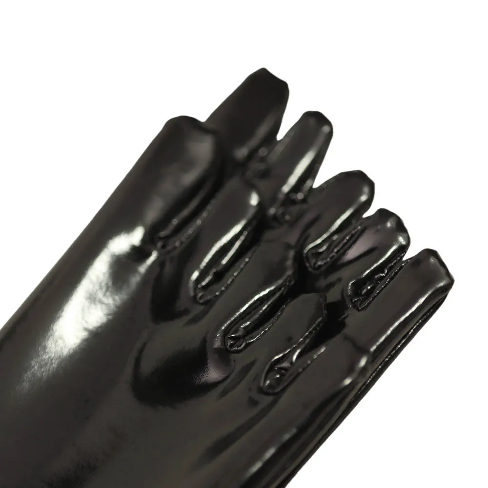 النساء الرجال مثير مخصص فو الجلود جوارب الفخذ الجوارب بسط ملهى ليلي لامعة أنيقة #6