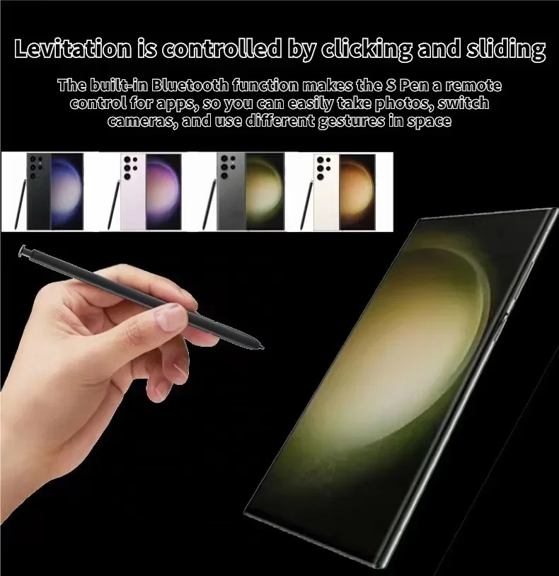 New Original S23 Ultra 5G S Pen Stylus For Samsung Galaxy S23Ultra S23U Stylus Mobile Phone Screen Touch Pen Support Bluetooth