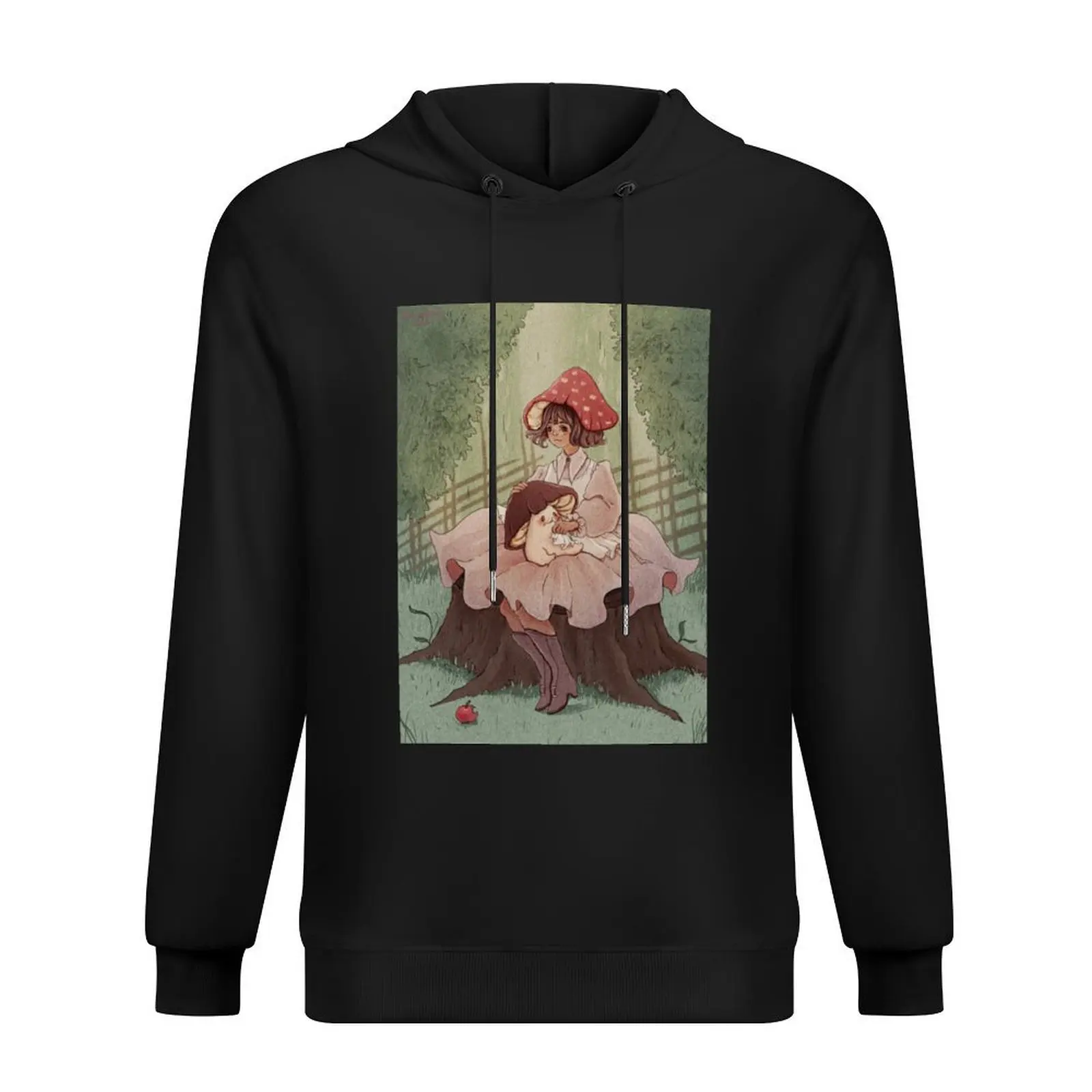 

Mushroom friend gets afternoon snack Hoodie men clothes men's coat male clothes men's clothing tracksuit