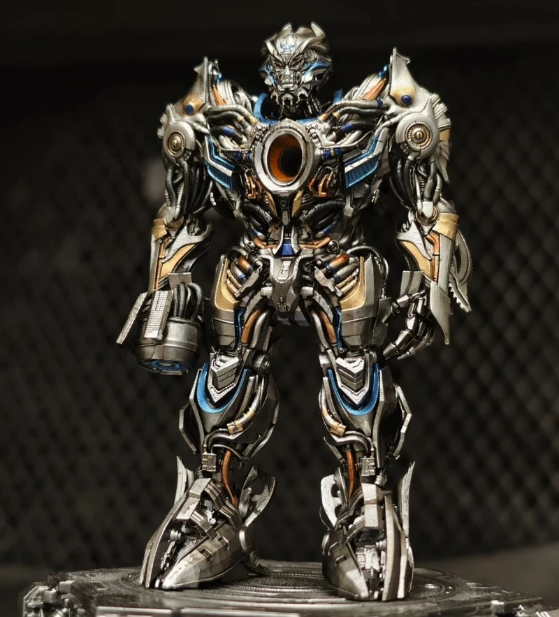 Statue modèle miniature en résine de robot transformateur Galvatron (10 cm)