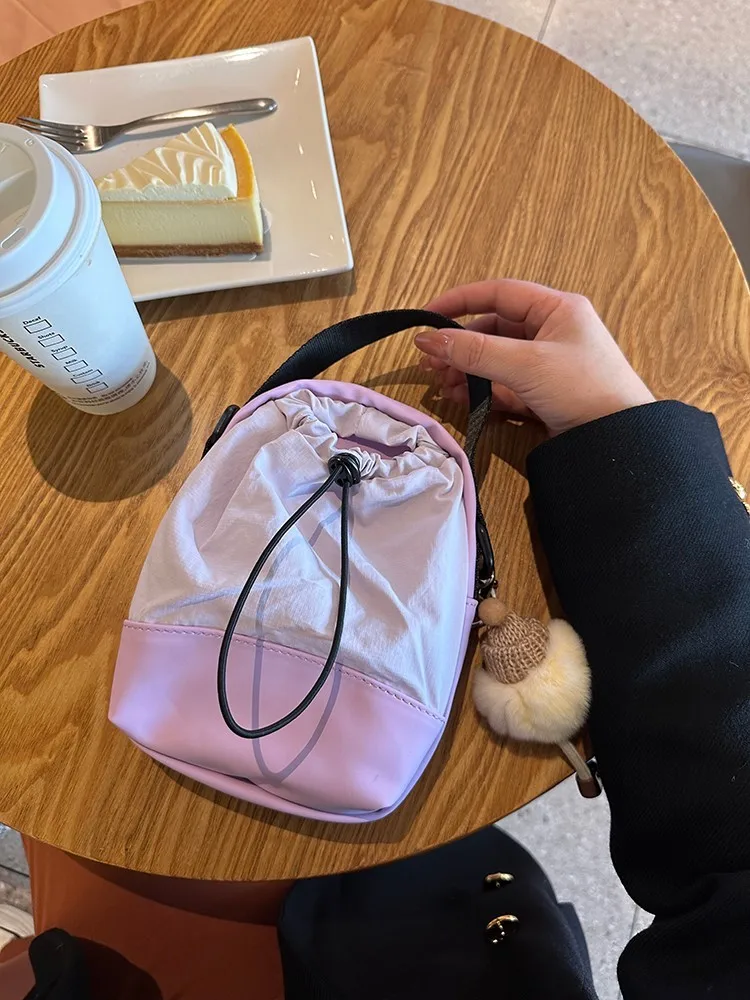 

Lightweight Crossbody Water Bottle Bag Outdoor Travel Portable Multifunctional Umbrella Bag Waterproof Nylon Cloth Mobile Pho...