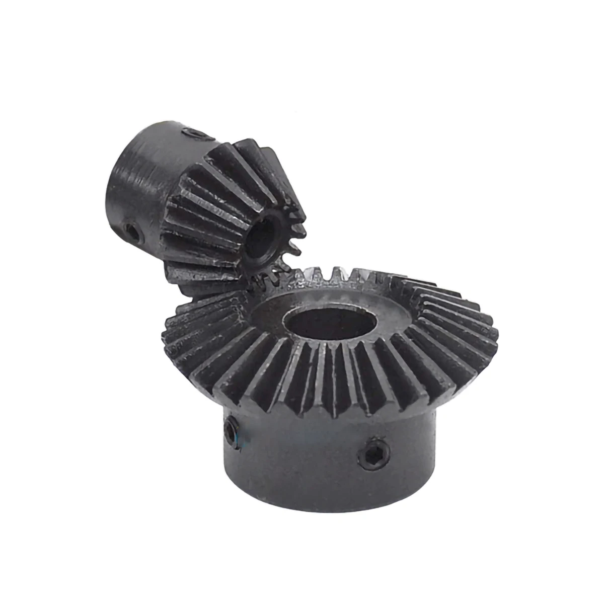 1 Chiếc 1:2 Vát Gear 45 # Thép 1.5M 15 Răng 30 Răng Cấu Tạo 5/6/8/10/12/15Mm Gear 90 Độ Chia Lưới Góc Thép Bánh Răng