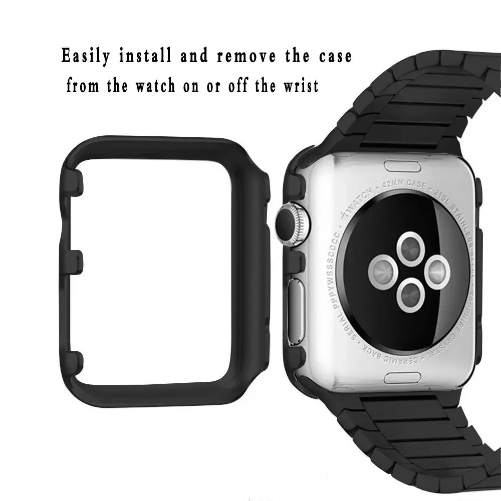 Aluminium Cover for Apple Watch Ultra 49MM9 8 7 6 5 Case 45mm Matte Bumper Frame IWatch Series 6 Se 5 4 3 Protector38 40 42 44mm