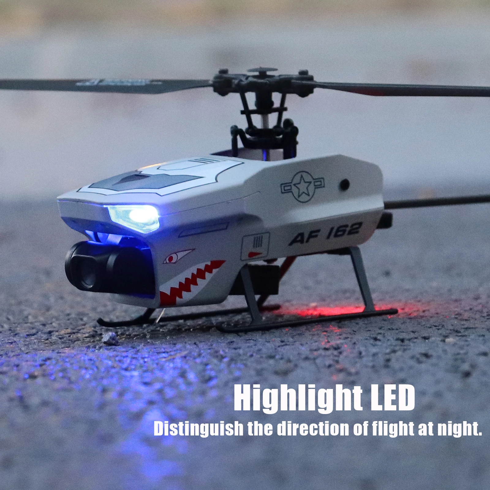 100 Size Gyro Stabilized RC Helicopter with WiFi FPV Camera 2.4G Remote Control Toys and Hobbies for Professional Beginner-RTF