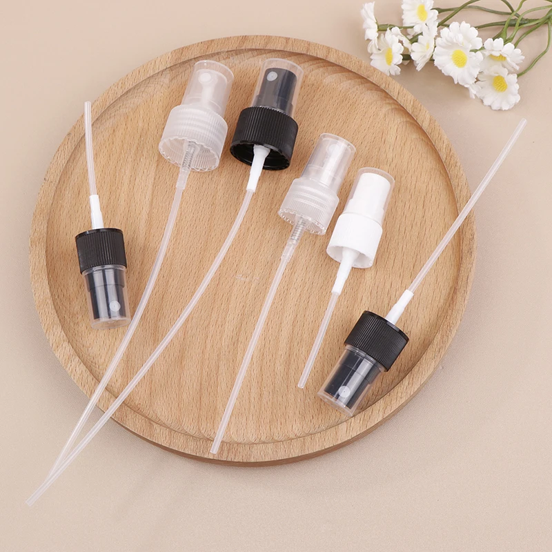 향수 노즐 미세 분사 스프레이 헤드 휴대용 스프레이 병 펌프 교체용 리필 가능한 필수품 18/20/24mm 10개