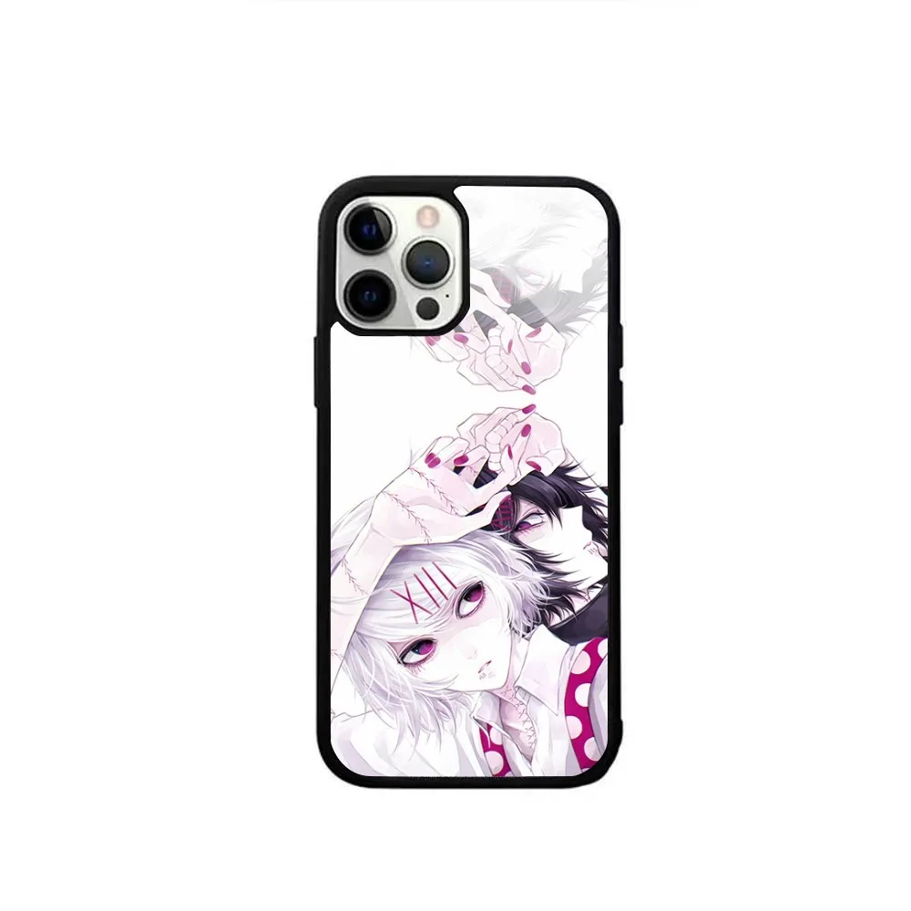 JUUZOU SUZUYA Tokyo Ghouls Phone Case For IPhone 16 15 14 13 Pro Max 11 12 Mini Alex Mirror For Magsafe Wireless Charging Cover