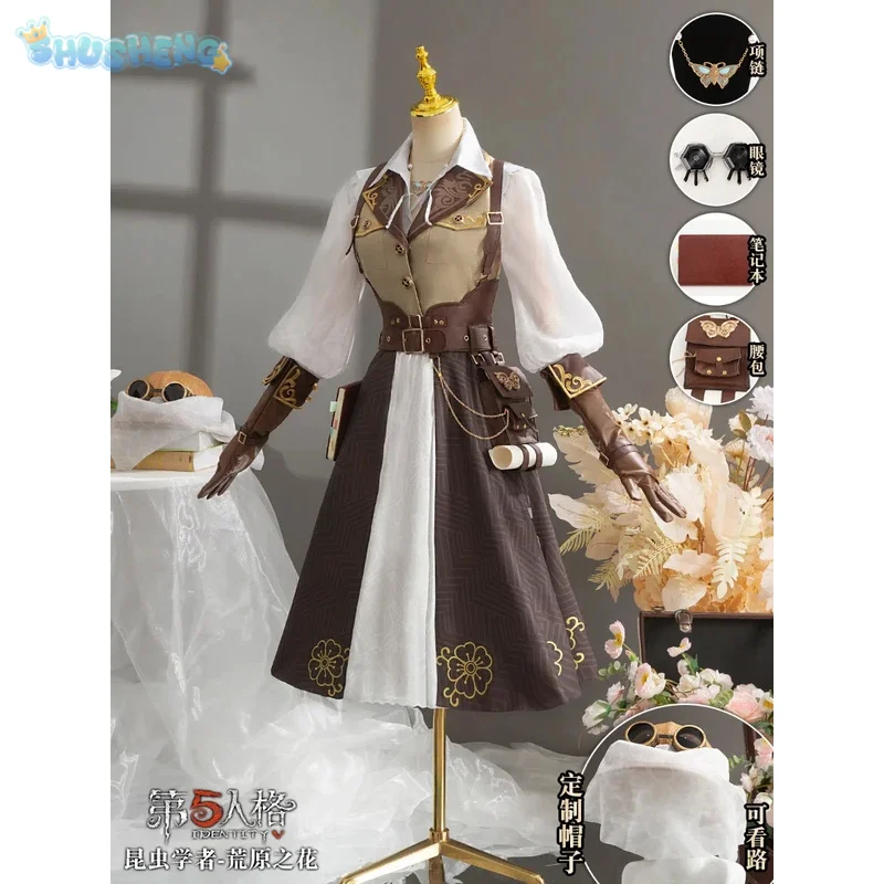 

Identity V Melly Plinius Entomologist Flowers Of The Wasteland Cosplay Costume Cos Game Anime Party Uniform Hallowen Play Role