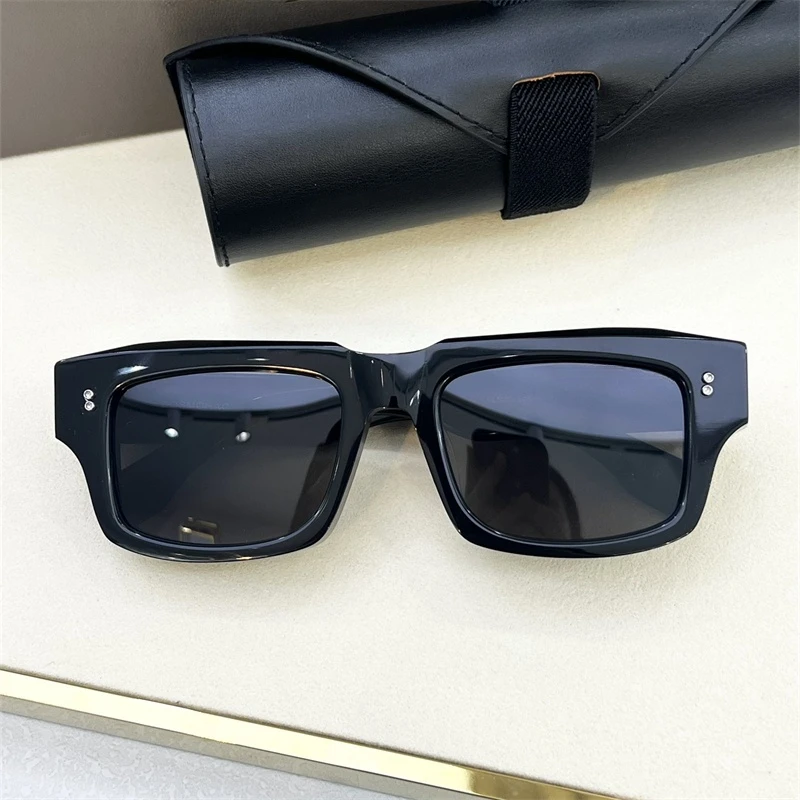 Rectangle Men Women Sunglasses Thick Acetate DTS727 cosmohacker Popular Summer Beach Outdoor Eyewear Luxury Brand Shades