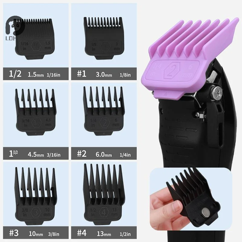 Peine de límite Universal con 6 imanes, accesorios de recortador eléctrico Kam para hombres, posicionamiento de Tondeuse, límite de cortadora Kam, salón Kam