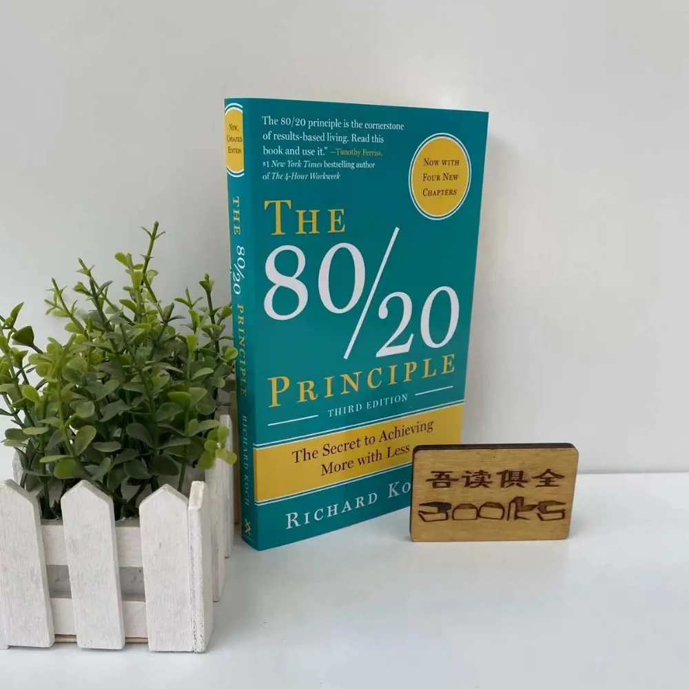 

The 80/20 Principle By Richard Koch The Secret To Achieving More with Less Novel Paperback in English
