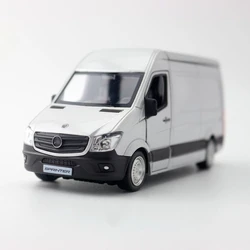 1:36 Sprinter MPV Alloy Truck Car Model Diecast Metal Dump Bus Commercial Car Vehicles Model Simulation Collection Kids Toy Gift