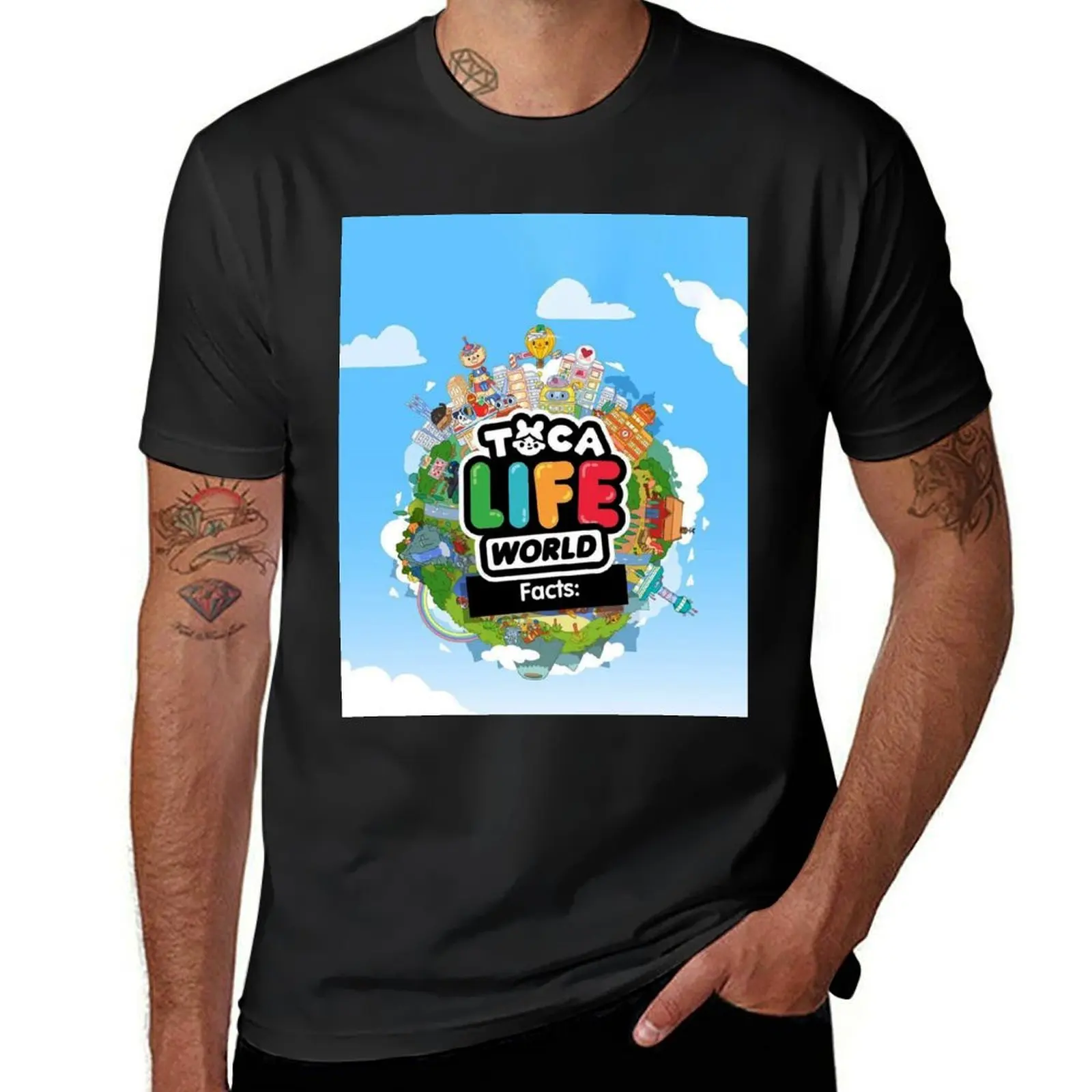 

toca world, toca life design for you BOOOOM Graphic T-Shirt Aesthetic clothing man clothes vintage mens designer t shirt