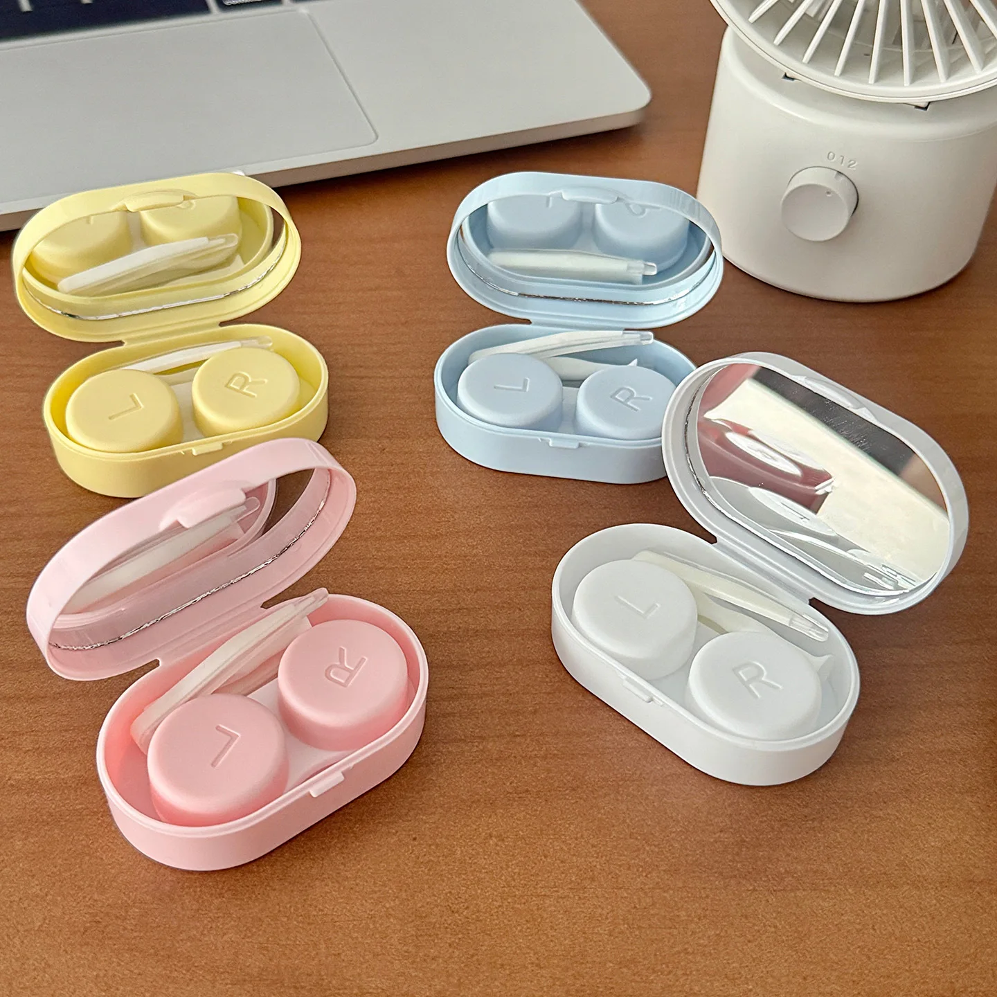 Mini Cute Rabbit Lens Containe - Travel Organizer Men recension och pris