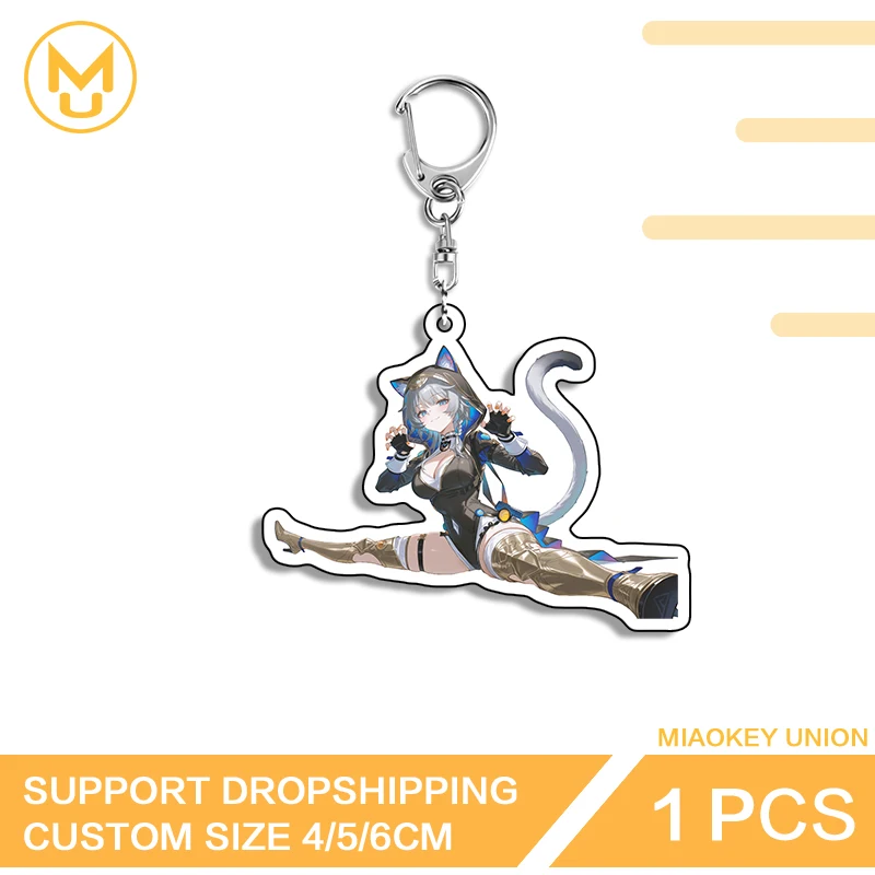 Cipher Honkai Star Rail Sexy Waifu Amusing Chic High Quality Double Sided Keyring HD Pattern Ingenious Backpack Decor Collection