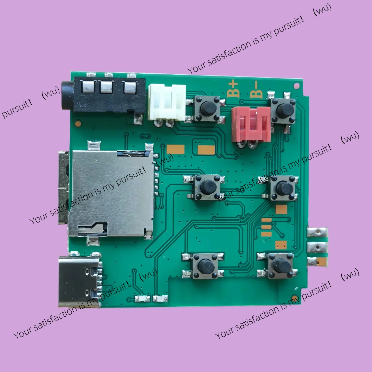 K12 bluetooth small audio circuit board wireless microphone line main board speaker board lantern (307)