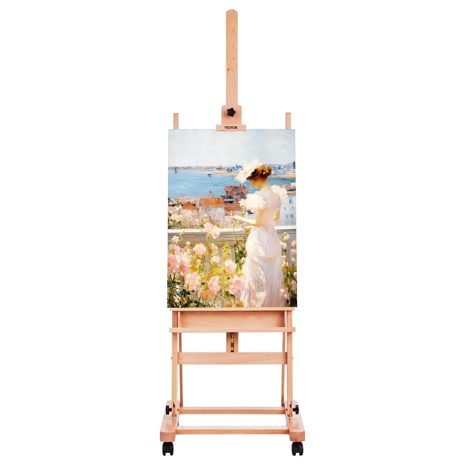 Studio H-Frame Easel Holds Canvas Art up to 48