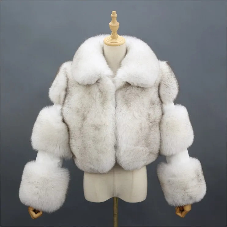 Faux Fur Coats Women Turn Down Collar Full Sleeve Short Coat Thick Warm Y2k Streetwear Elegant Y2k Open Stitch Autumn Winter