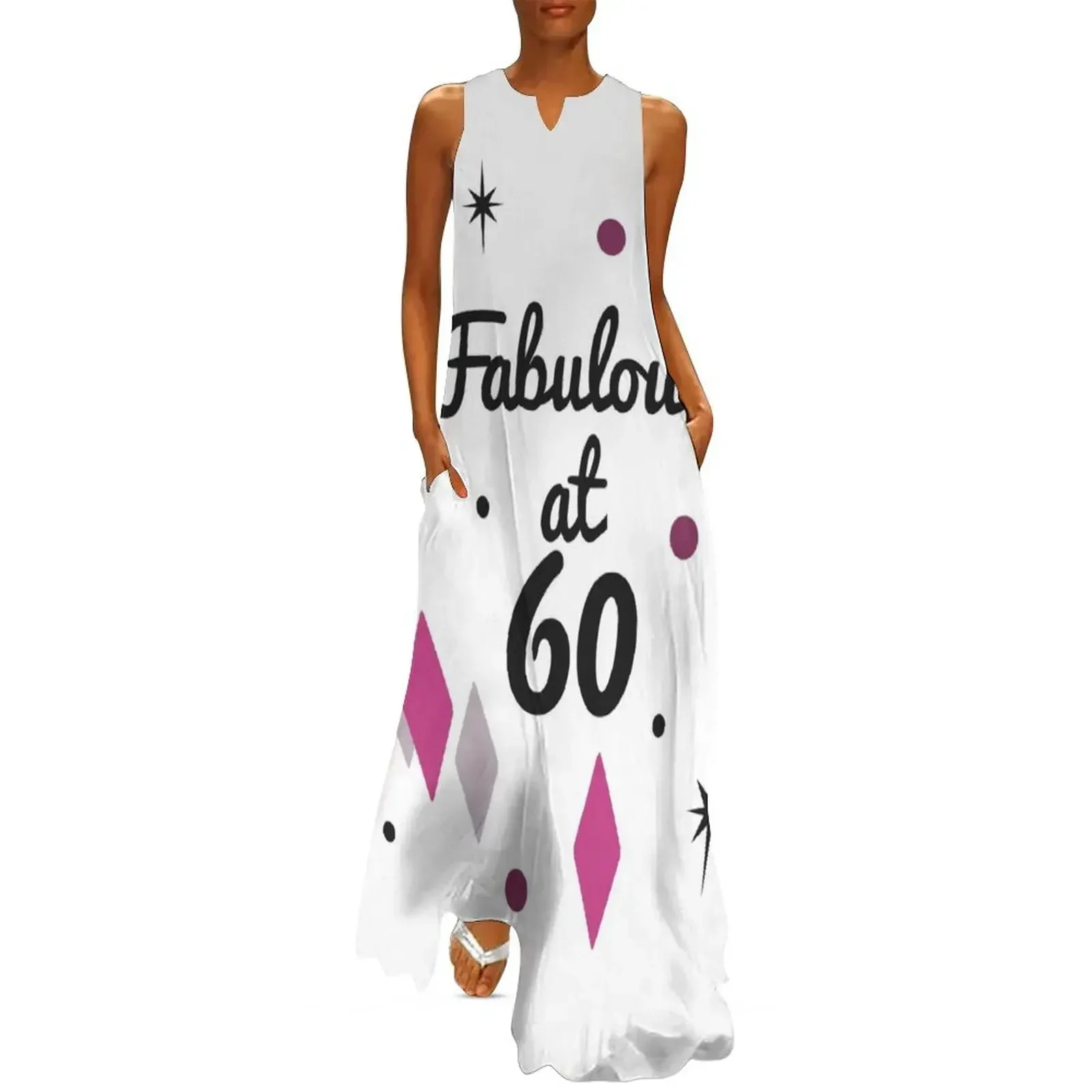 

Fabulous 60th Birthday For Women Long Dress purple dress women dresses women's elegant loose dresses Casual dresses Dress