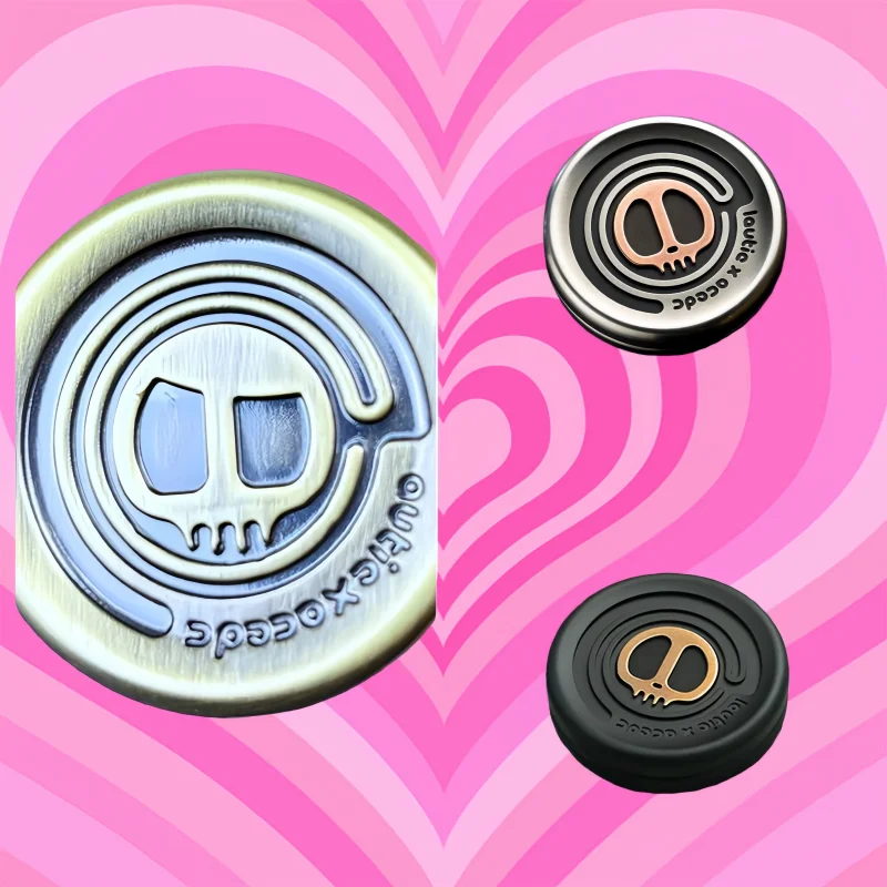 Jouet anti-Stress, capuchon de lait du diable, jouet EDC Fidget en métal, pièce tactile magnétique, jouet sensoriel pour autisme adulte, Spinner manuel, cadeau pour adulte