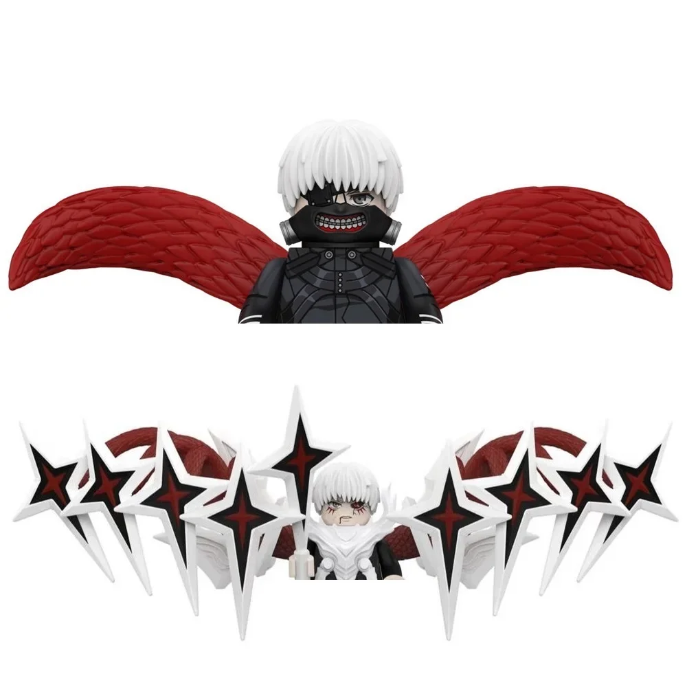 2026New Tokyo Ghoul Building Block Kaneki Ken Mini Action Figure Toys
