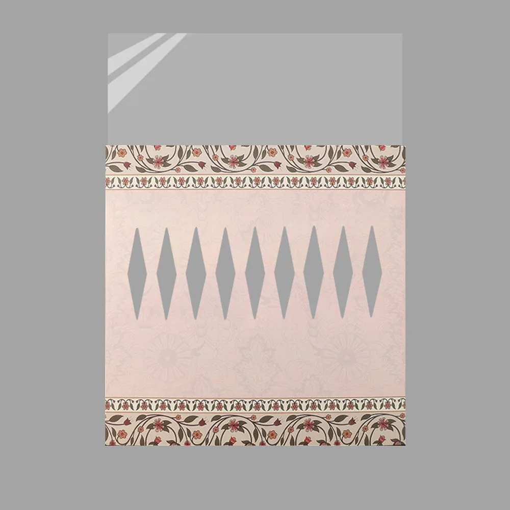 

10 Pieces Waterproof Single Flower Wrapping Bags Transparent Integrated Bouquet Packaging Bag Romantic Flower Wrapping Paper