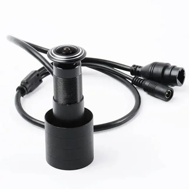 

SECUREXPERT Factory 1.78mm Pen Type Camera HD 2MP Resolution Door Eye Camera IP POE Audio Customized Brushed Aluminum Housing