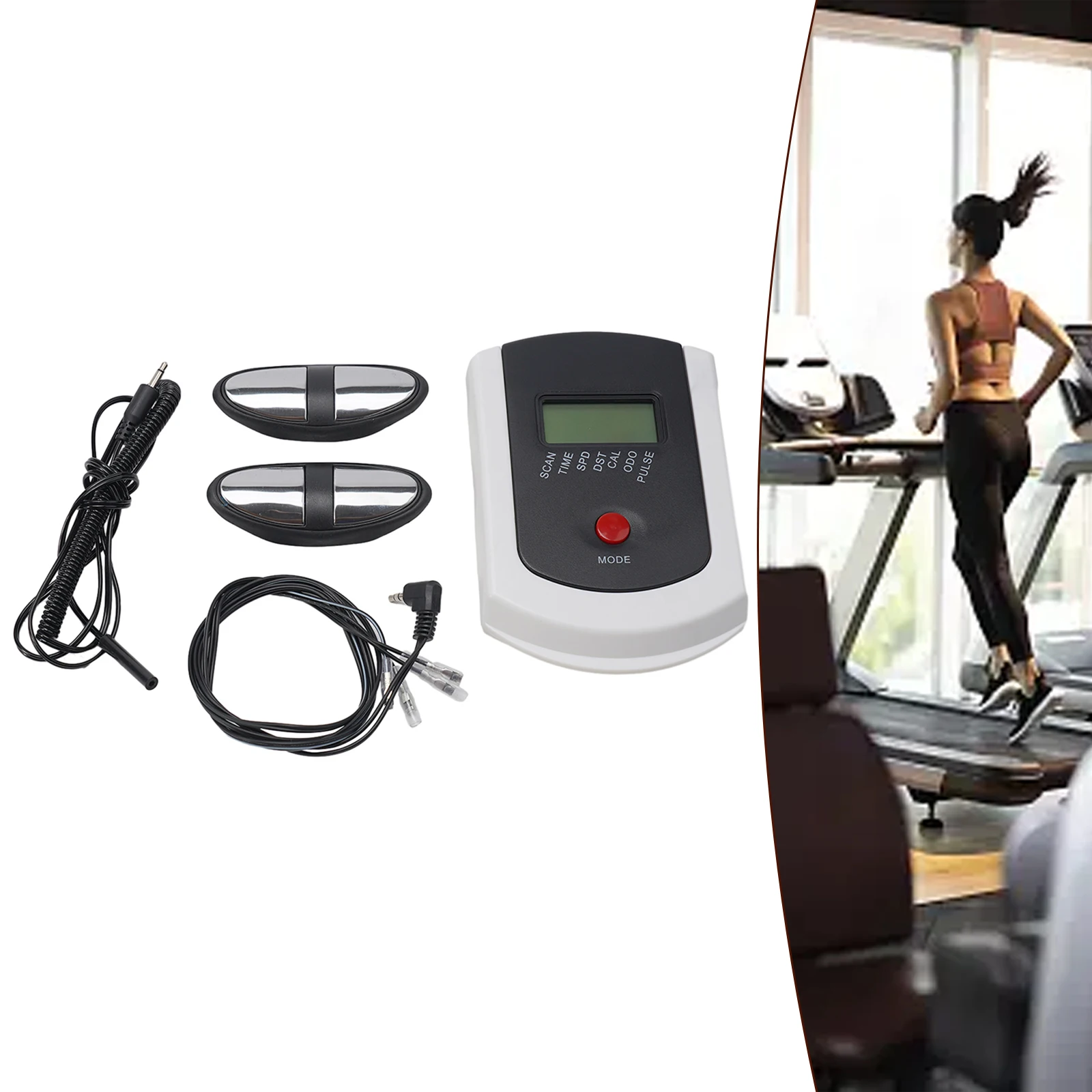 

High Quality Exercise Computer Bicycle Speedometer Replacement 5 Fuction Battery Power Calories Display LCD-Display