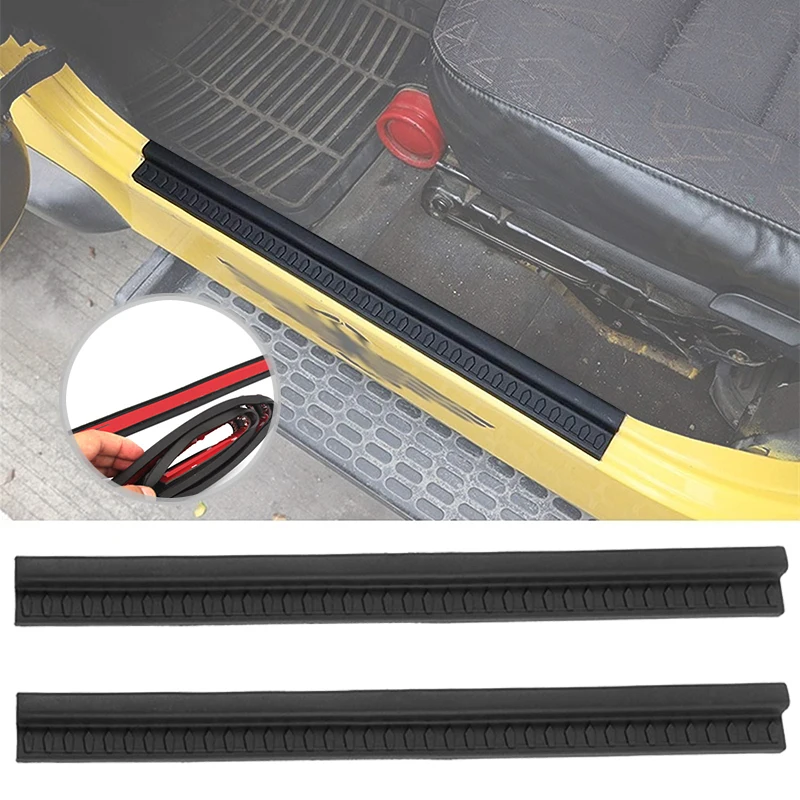 

Door Sill Protectors Guards Plate Entry Guard Kit For Jeep Wrangler TJ 1997-2006 Interior Accessories Full Protection