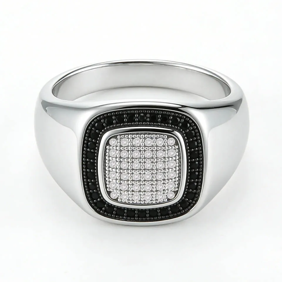 

Обручальные кольца для мужчин, с овальным фианитом класса ААА, ювелирные украшения для помолвки, в стиле хип-хоп, подарок, модные ювелирные изделия, подарок