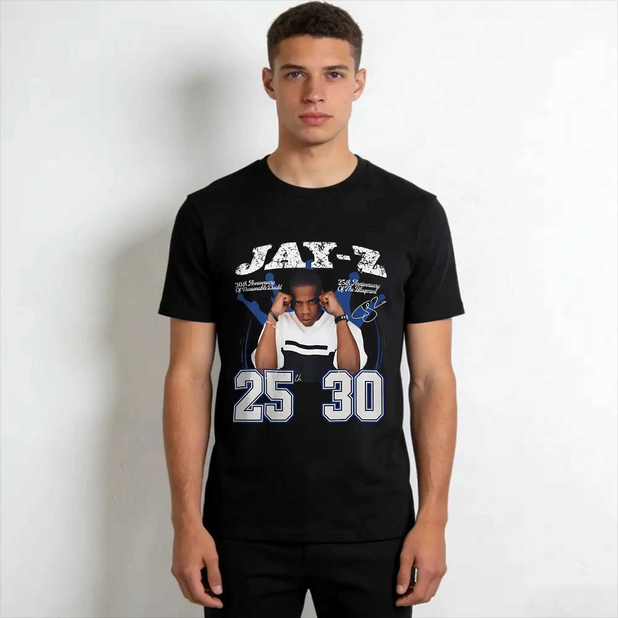 Jay Z 30th Reasonable Doubt 25th Blueprint JAŸ-Z 30 Tour  Tee Shirt for Men Women Gift Idea T Shirts  Cotton Clothes