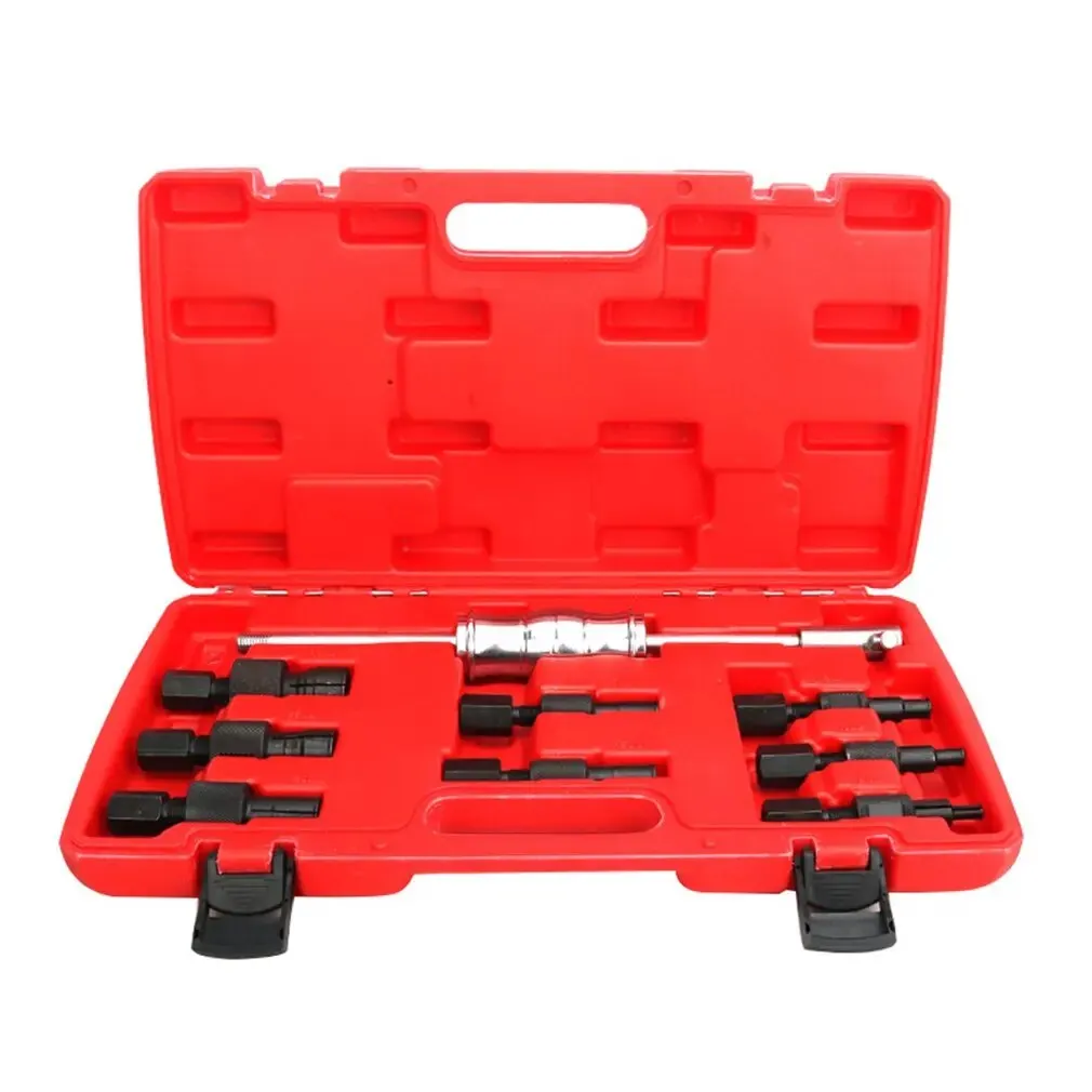 

9pc Blind Hole Kit Slide Hammer Pilot Internal Bearing Puller Bearing Extractor Removal Kit Durable Professional Kits