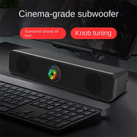 Computer Speakers 3D Surround Soundbar Bluetooth 5.0 Speaker Subwoofer Sound bar for Laptop PC Theater TV Aux 3.5mm