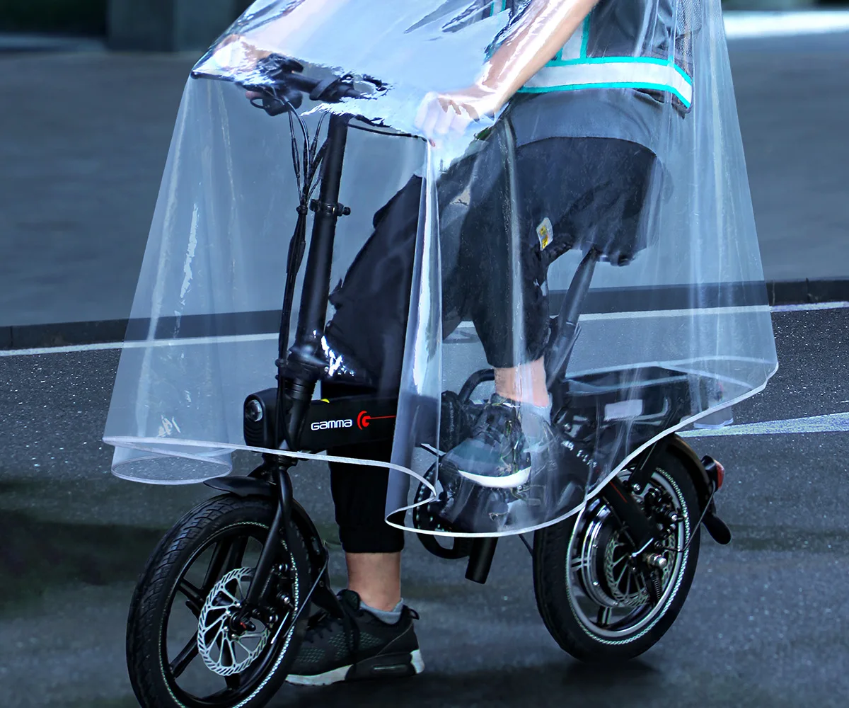 RUVOO Poncho Antipioggia Poncho Pioggia Impermeabile Lungo da
