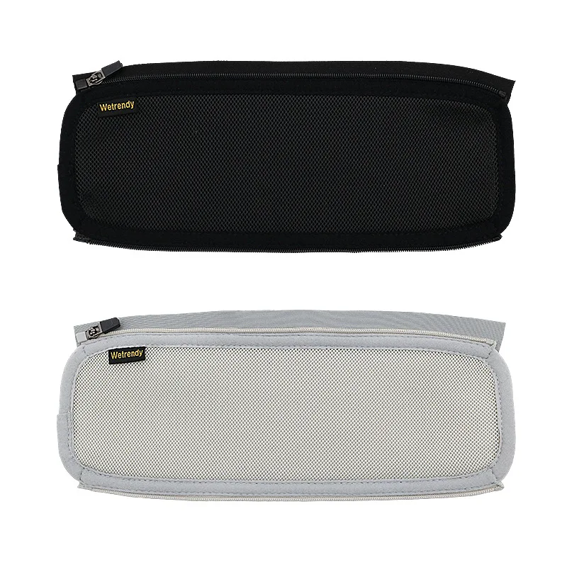 غطاء شعاع الرأس بسحاب لسماعة الرأس SENNHEISER HD 490 Pro حافظة واقية من القماش الشبكي القابل للتنفس، شعاع الرأس 11.4