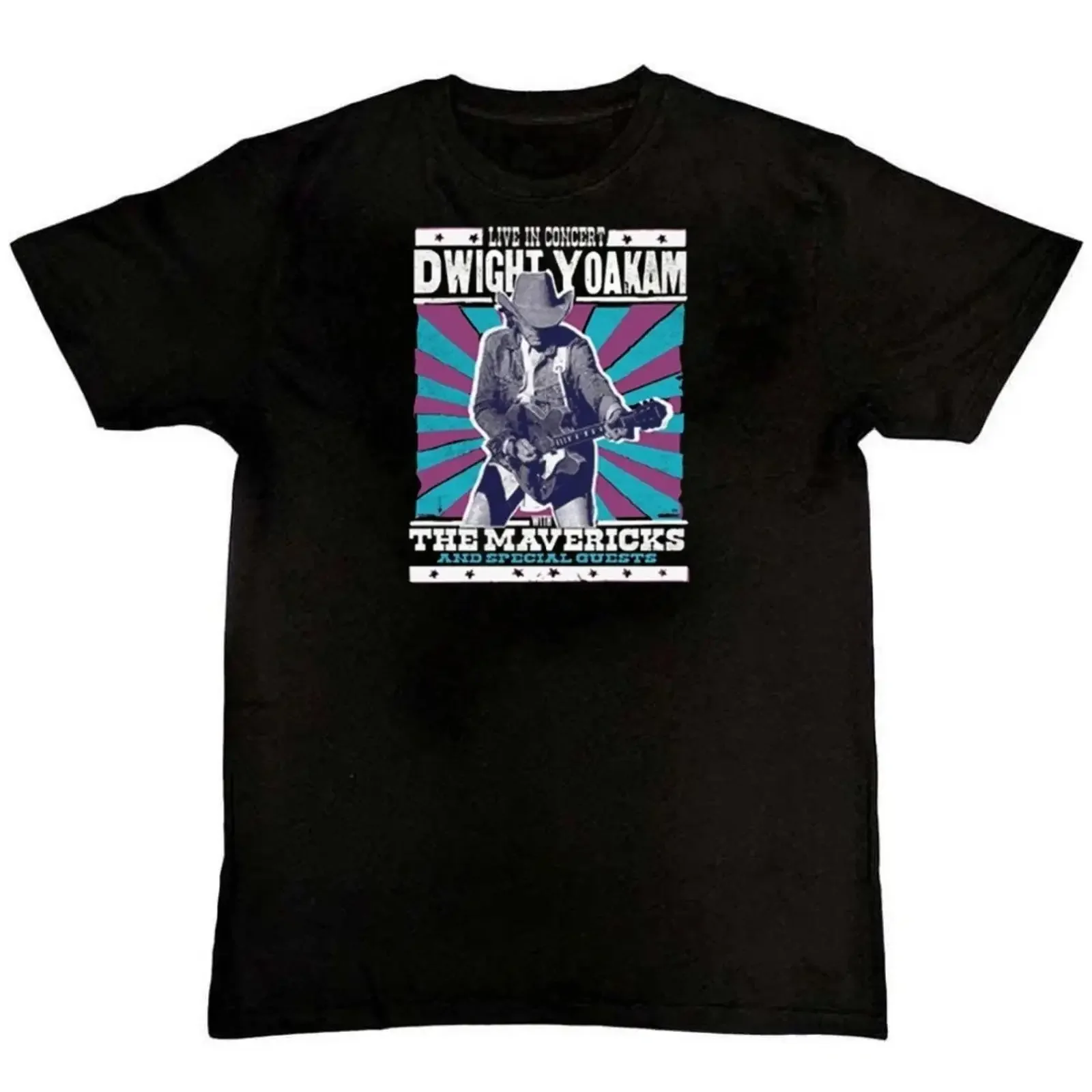 NEU Dwight Yoakam 2025 Tour Konzert Herren T Shirt S M L XL 2 3 4 vintage Washed streetwear Soft Top For Everyday Wear