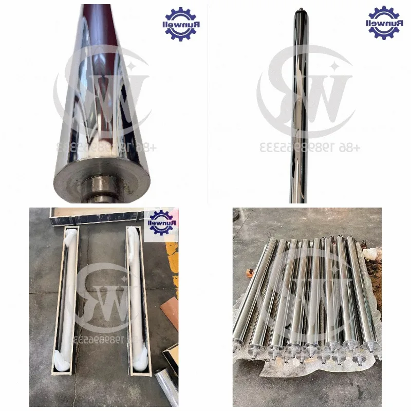 Komori 26 Water Roller S26 L26 Z Roller 736.5*68mm Dampening Journal Shaft for Komori Parts