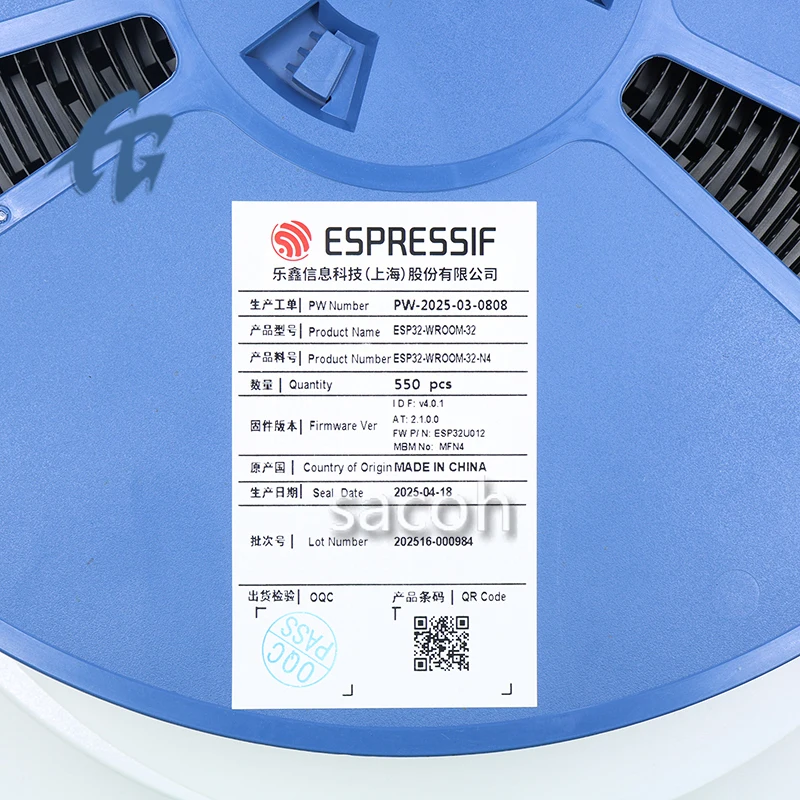 

SACOH High Quality Original Electronic Components Suppliers ESP32-WROOM-32-N4 2PCS