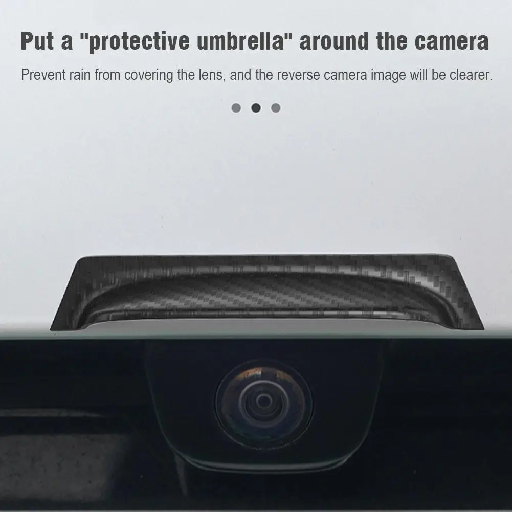 لسيارة عكس الكاميرا غطاء للمطر كاميرا خلفية للسيارة غطاء للمطر 360 درجة عرض سيارة كاميرا الرؤية الخلفية حماية تقليم الغبار درع
