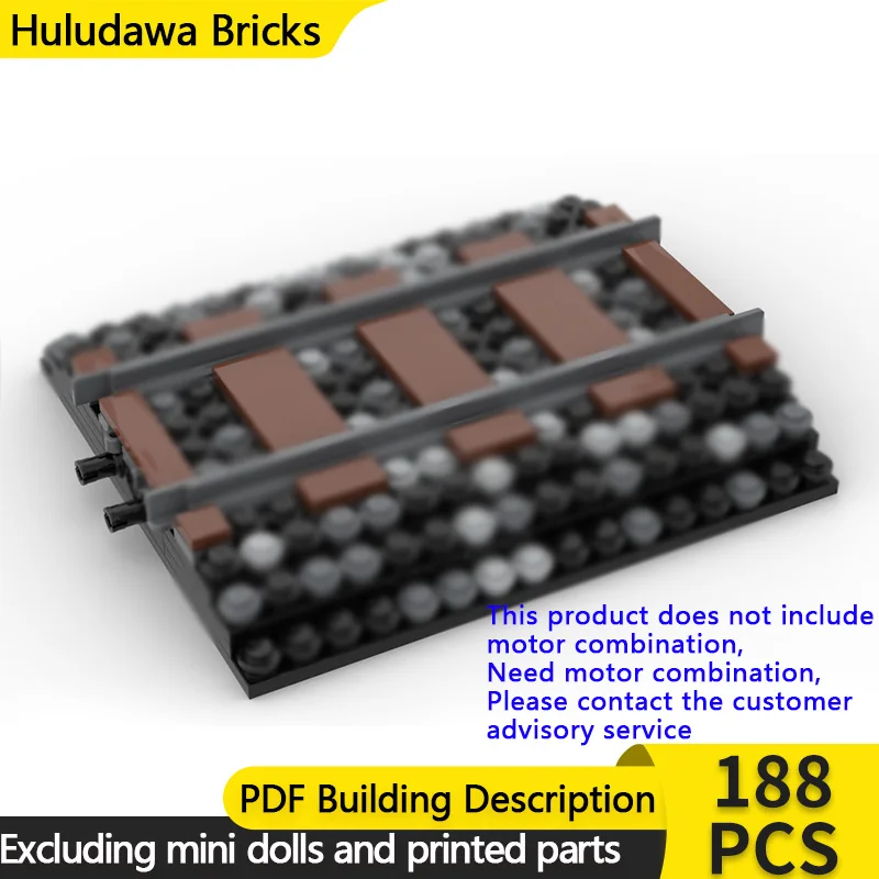 

Конструктор City Street View: Модульная высокоскоростная железная дорога (MOC) – Технологичный набор для сборки, идеальный подарок для детей на праздники