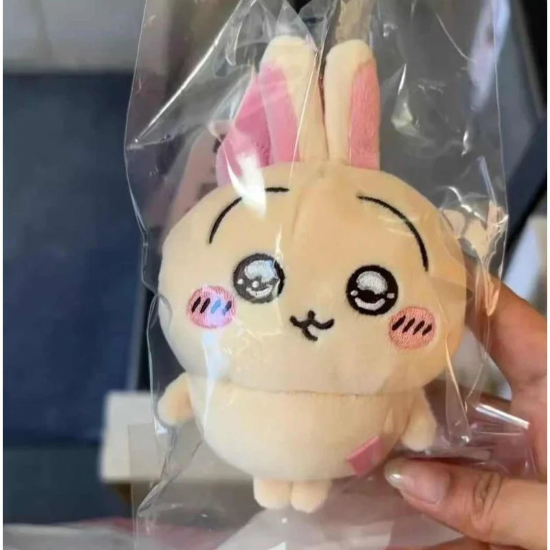 New Anime Kawaii Big Eye Rabbit Usagi Pendant Chiikawa Plush Toy Doll Cartoon Keychain Girls School Bag Pendant Decoration Gift