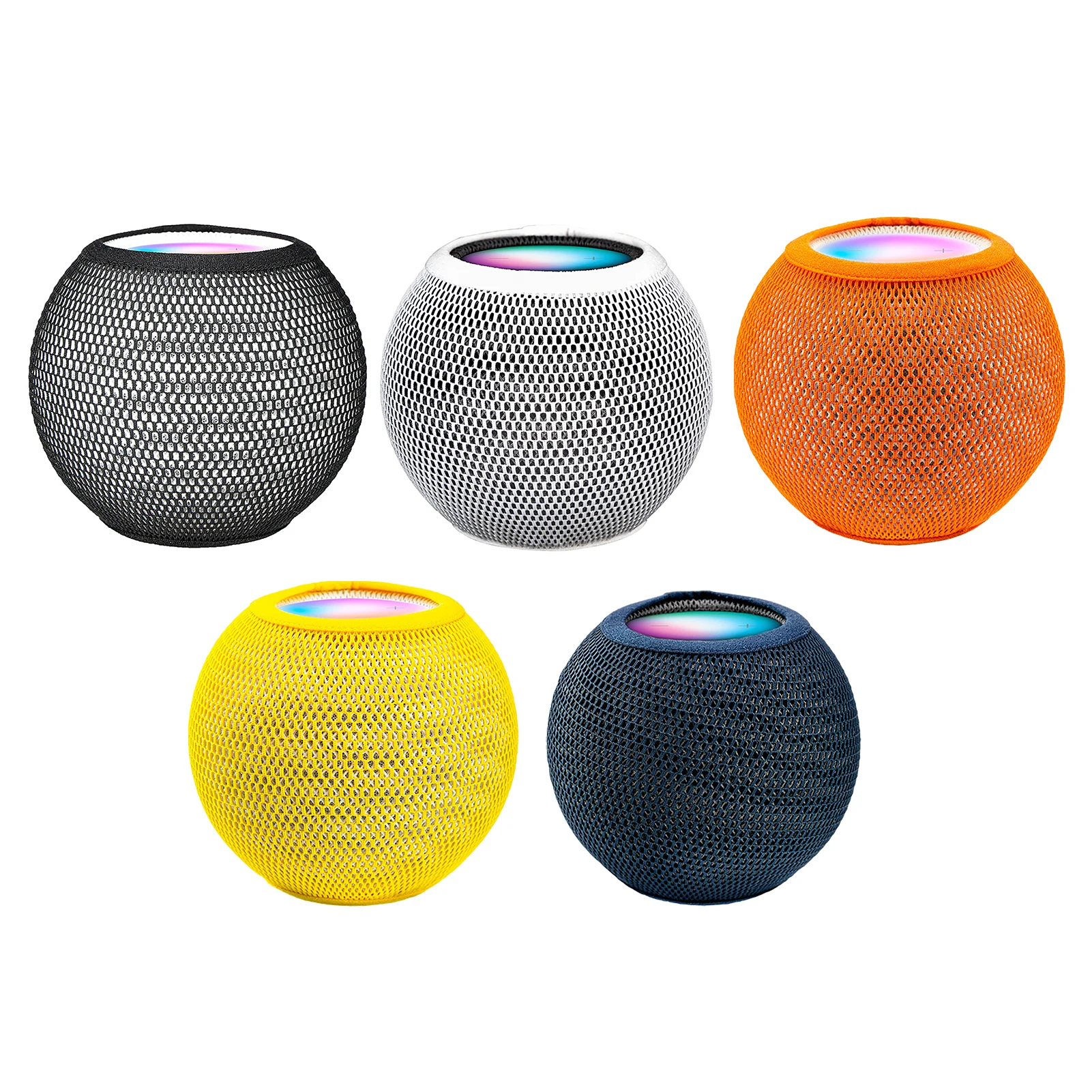 Protective Case For Apple Home-Pod Mini Speaker Anti-Drop Protector Nylon Mesh External Shell ForAudio Accessories