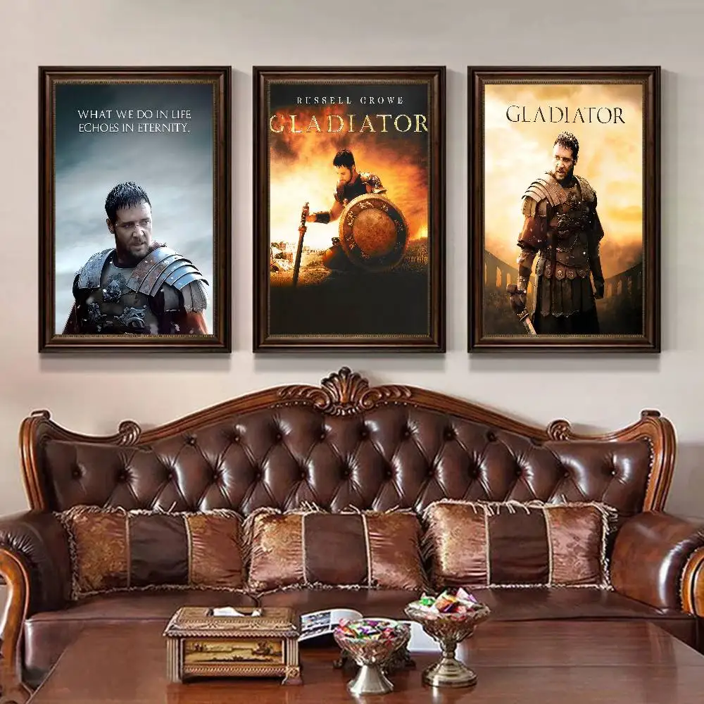 1 قطعة المصارع الفيلم الكلاسيكي خمر الملصقات لزجة الرجعية كرافت ورقة ملصق DIY بها بنفسك غرفة بار مقهى Kawaii غرفة ديكور #2