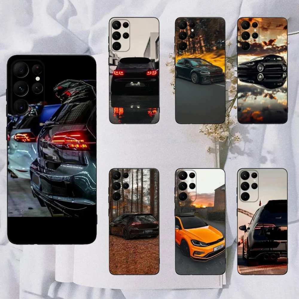 car Golf G-GTI   Phone Case For Samsung Galaxy A20,A21s,A22,A31,A32,A52,A53,A72,73,A80,A91 Soft Black Cover