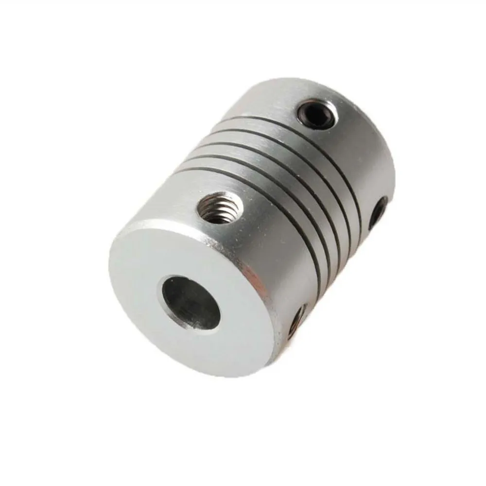 D19L25 accoppiatore 3mm 4mm 5mm 6mm 6.35mm 8mm 10mm accoppiamento flessibile per asse in alluminio Z CNC connettore motore passo a passo della stampante 3D