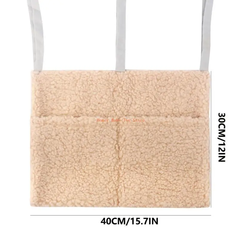 J0PF Wear Storage Borse per presepe per comodini Cribs Piani e terzini 2 Organizzatori tasche traspirabili e prova