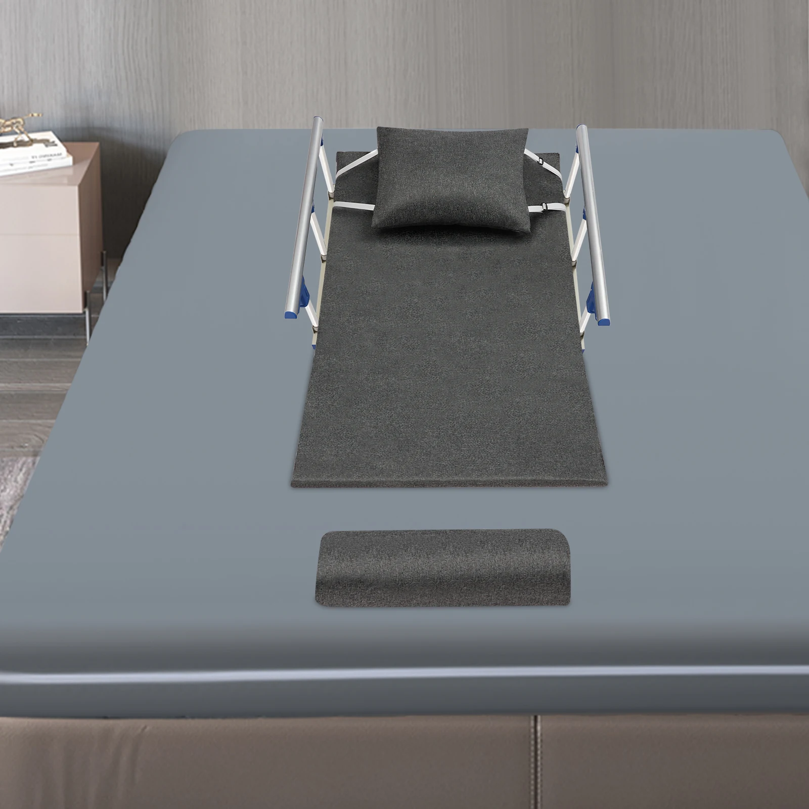 Elektrische Hebe-Bett-Rückenlehne Grau Verstellbare Elektrische Bett-Rückenstütze, Elektrische Hilfs-Rückenlehne mit Kabelgebundener Fernbedienung – Detail 7