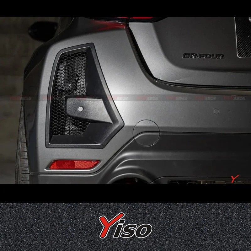 Suitable for GR YARIS GR Yaris GXPA16 Gen2 Result Japan RJ rear bumper air outlet opening guide air inlet Aerodynamic kit