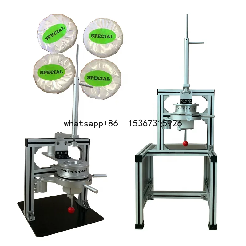 achine manual soap pleat wrapping machine for round bath soap packing machine