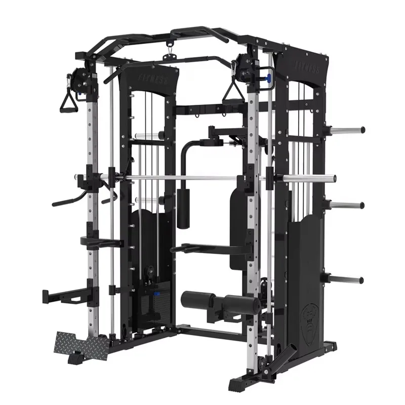 

Home Use All-in-One Fitness Equipment Multi-Functional Smith Machine Gym Station Smith Machine Gym Machine