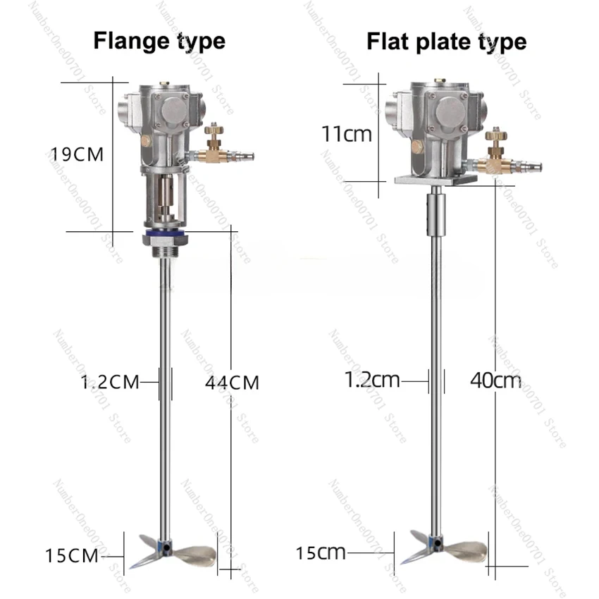 60L خلاط هوائي الهواء المحرض خلاط الهواء النمام سبائك الألومنيوم آلة خلط الهواء 2800 دورة في الدقيقة 1/8HP 5 جالون معدات خلط